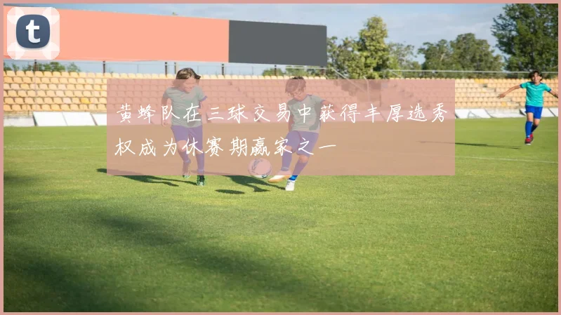 黄蜂队在三球交易中获得丰厚选秀权成为休赛期赢家之一